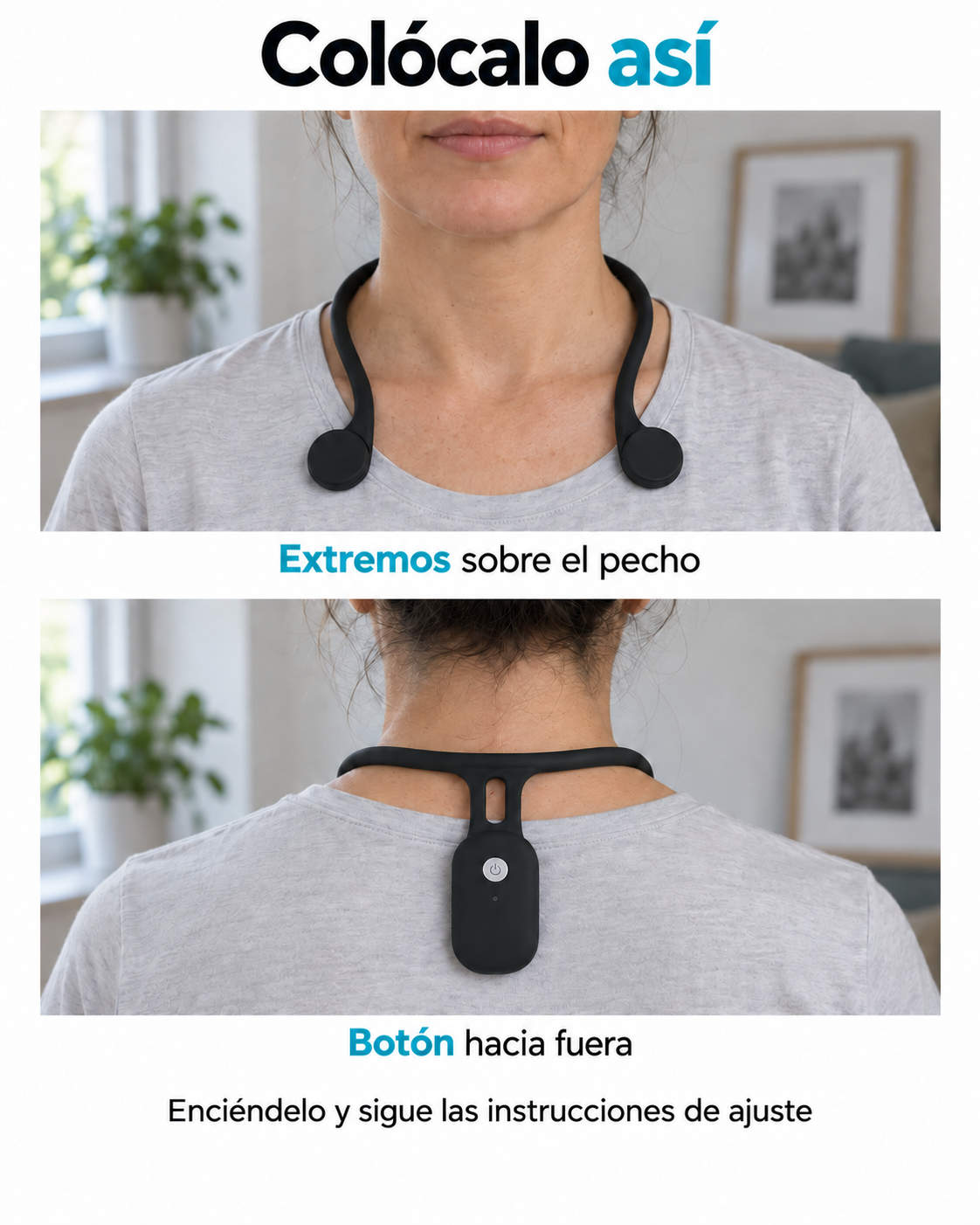 Entrenador de Postura Inteligente Antiencorvamiento