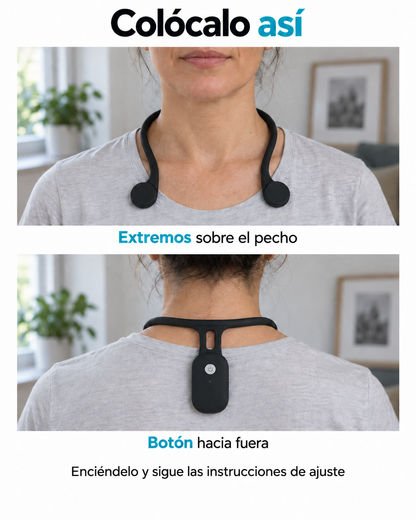 Entrenador de Postura Inteligente Antiencorvamiento